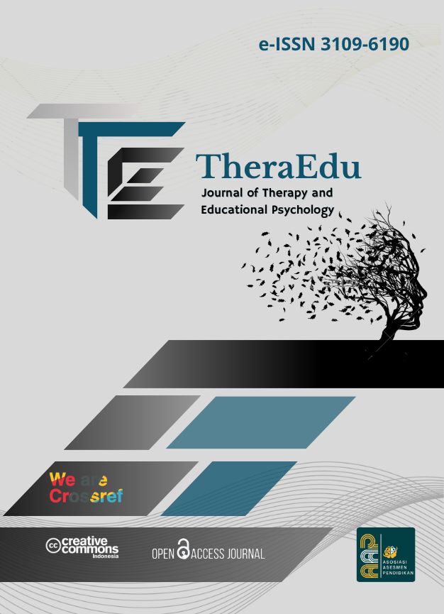 					View Vol. 1 No. 2 (2025): TheraEdu: Journal of Therapy and Educational Psychology
				